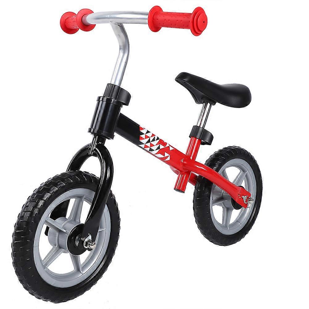 SAHOO 婴儿滑车 防滑轮 无踏板 儿童学步车 黑色 红色