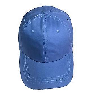 Mode Unisex Polyester Baseball Keps Justerbara Bokstäver Tryck Resa Män Kvinnor Hatt (Blå)