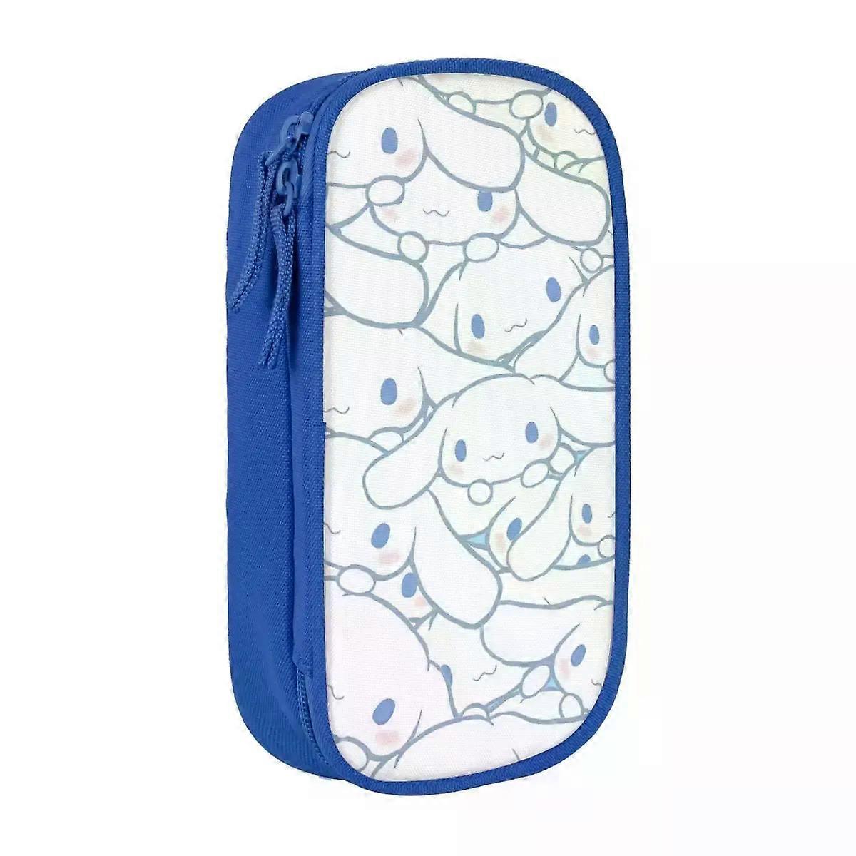 f1207 Kawaii Cinnamoroll حقائب أقلام رصاص الكرتون جميلة القلم مربع حقيبة طالب تخزين كبير المدرسة أقلام رصاص jbfq1207