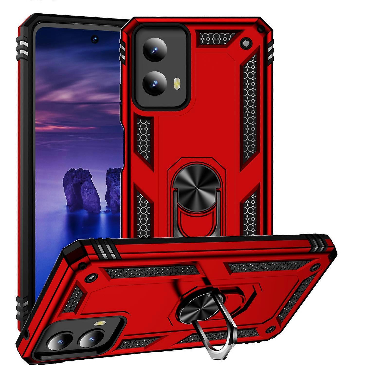 Shockproof TPU + PC Phone Case with Holder