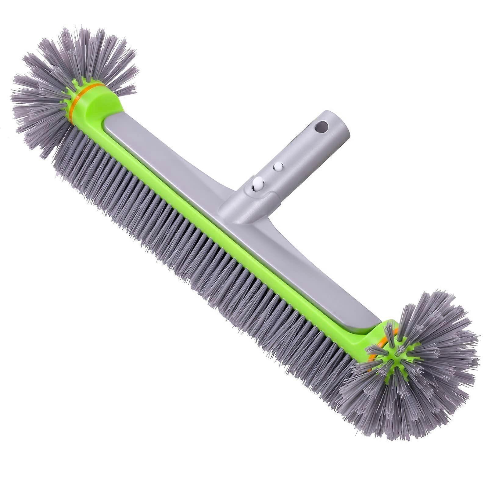 Grey pool brush for inground/above ground walls
