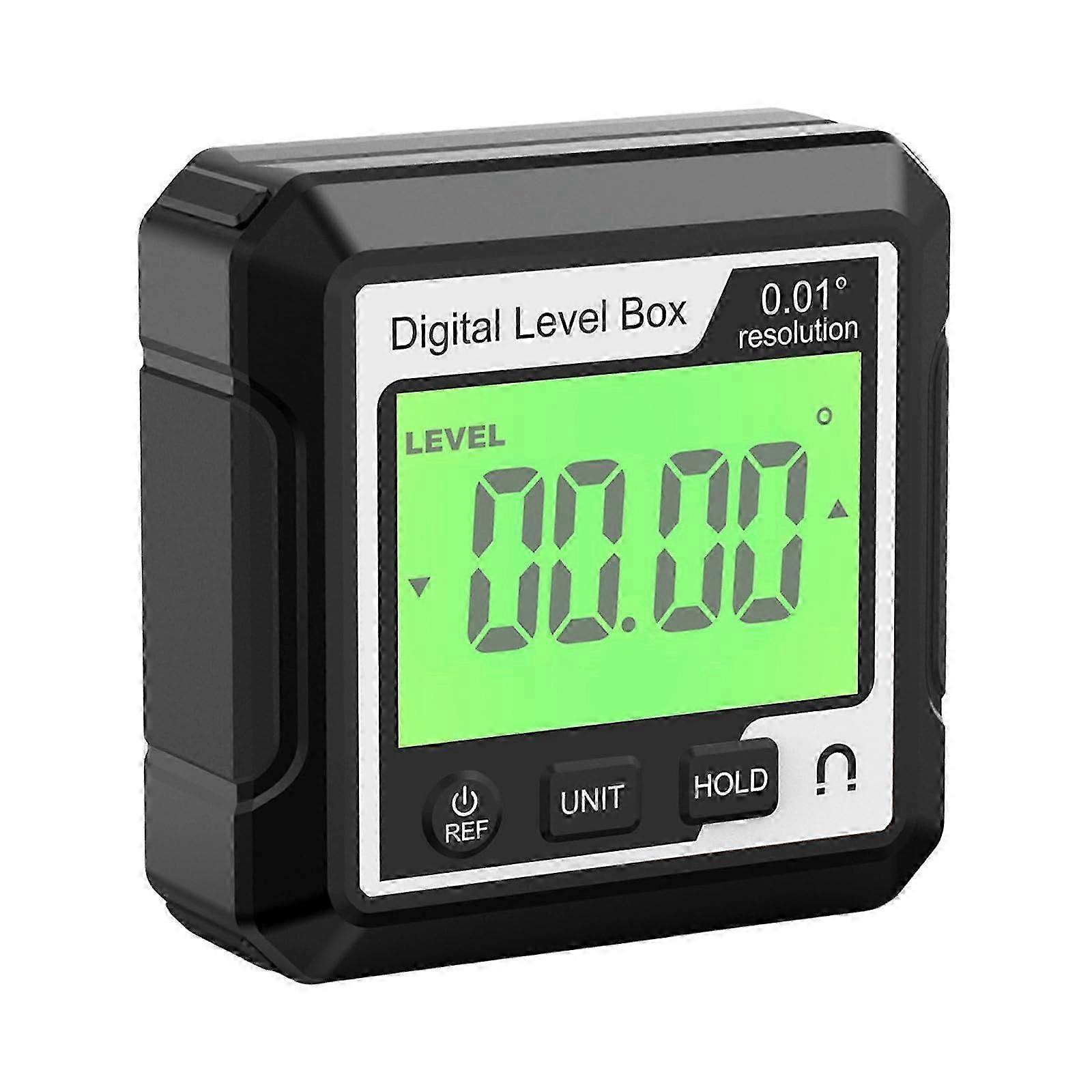 Digital angle finder with magnetic base