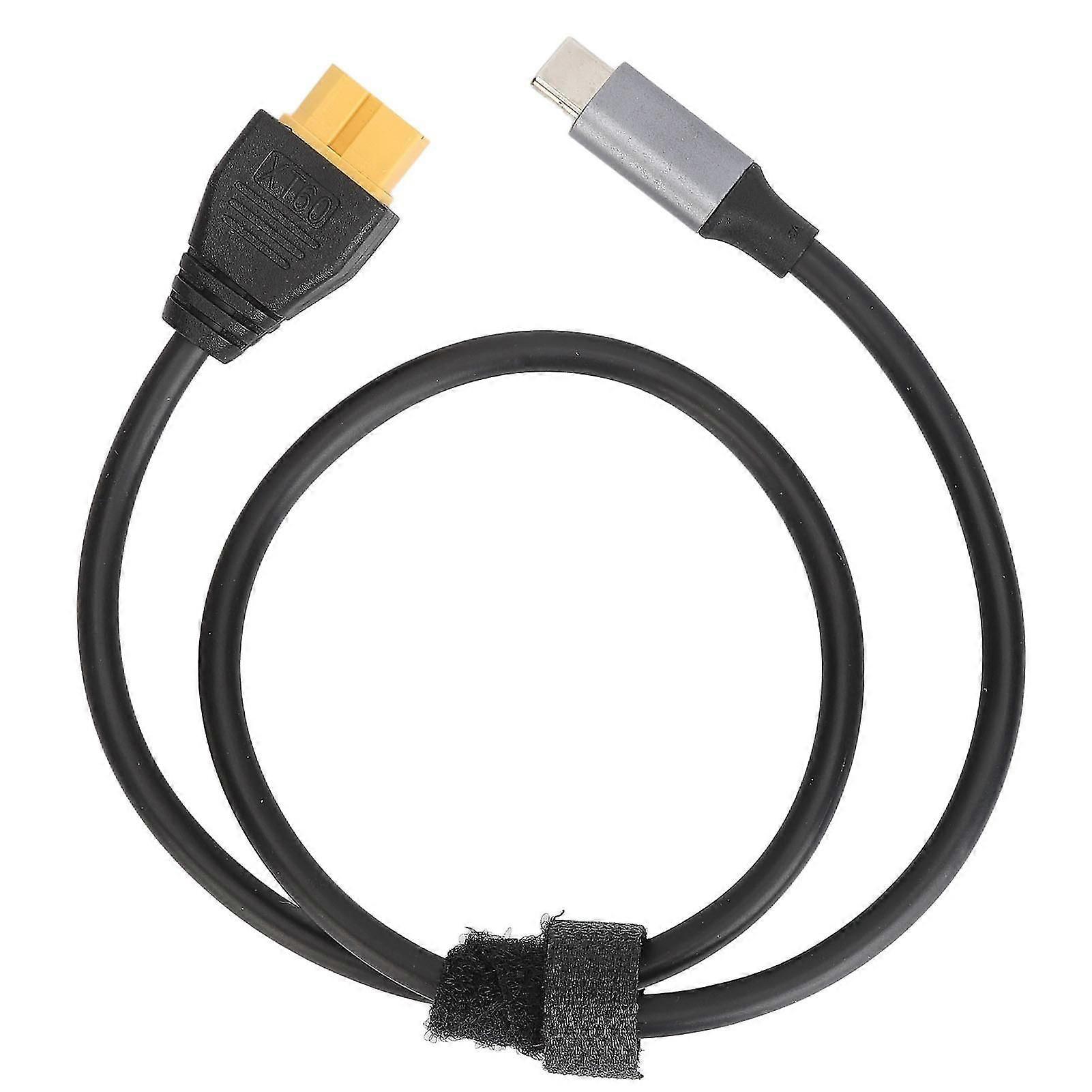 Type C To Xt60 Balance Charger Adapter Cable Pd 100w Fast Charging Universal Fit For Toolkitrc Sc100