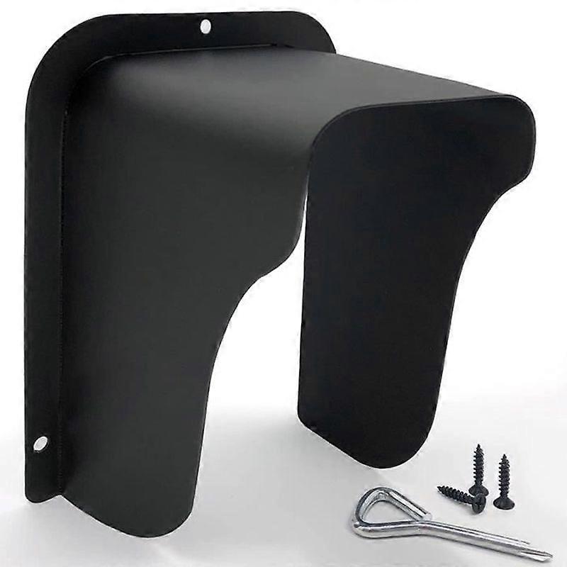 Copertura antipioggia per campanello esterno Copertura antipioggia durevole in acciaio inossidabile adatta alla presa esterna del campanello ad anello