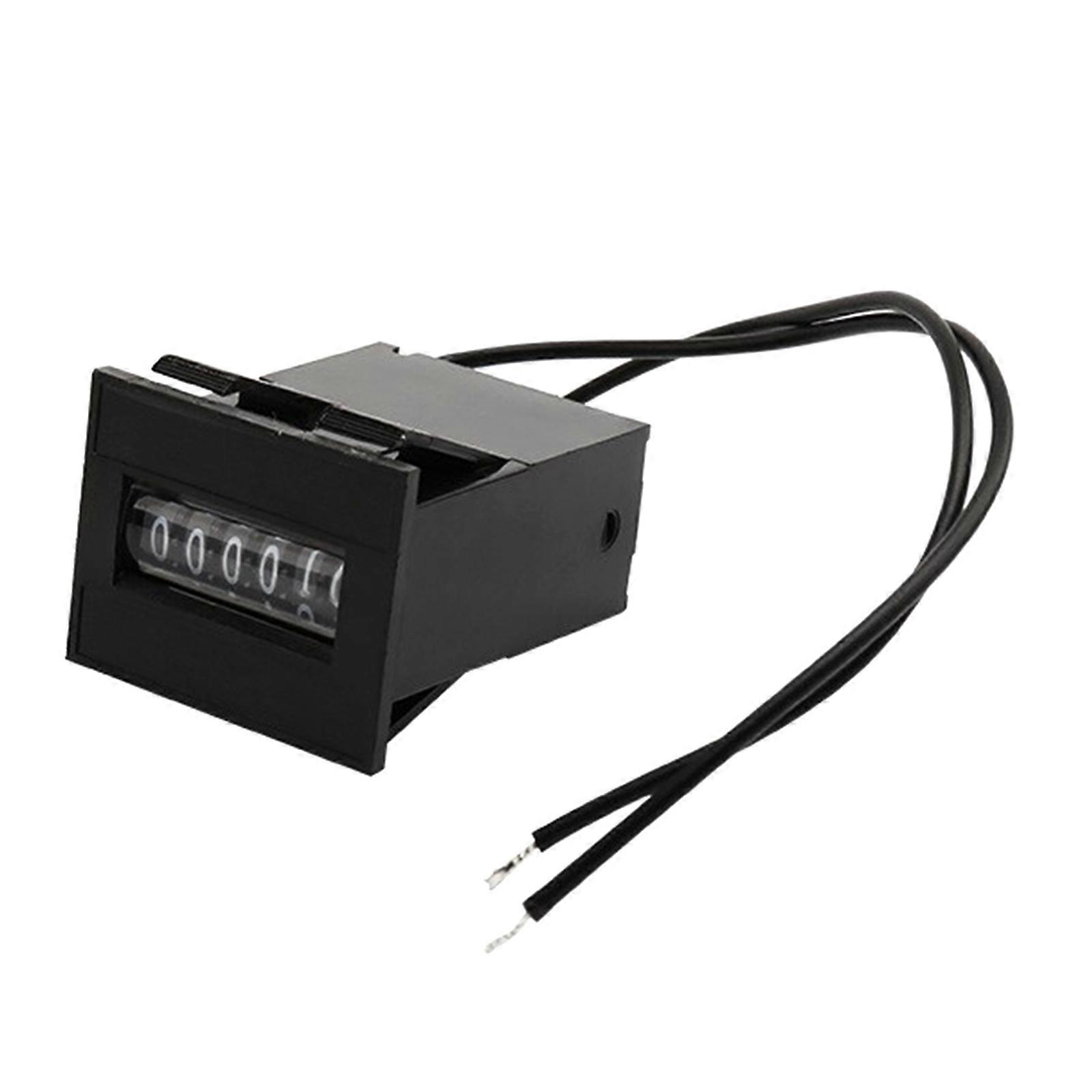 High Reliability 6 Digit Coin Counter for Arcade Claw Machines, 6 Digit Mechanical Counter Gauge Accurate Tracking