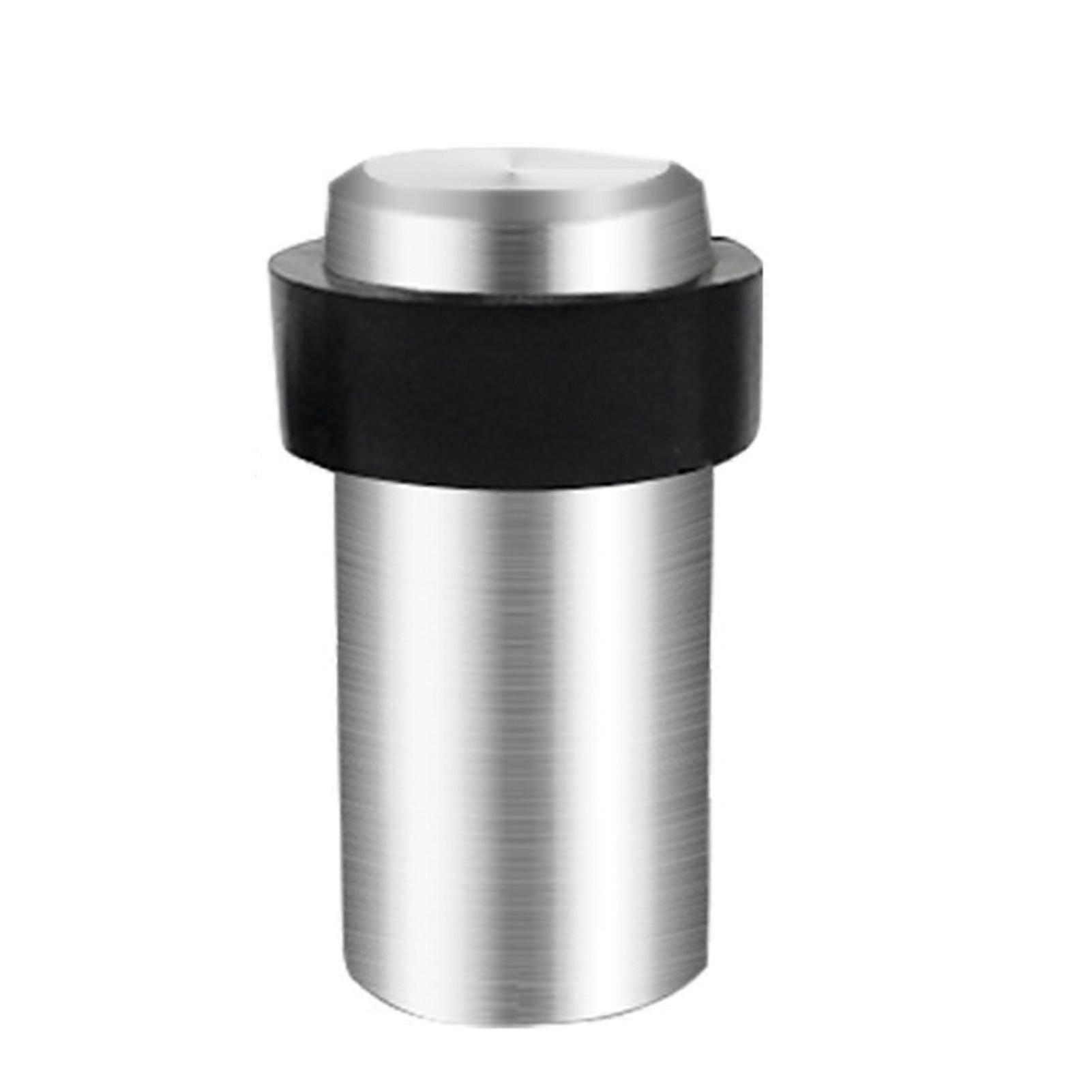 Adjustable Height Strong Adhesive Door Stopper, Round Punch-Free Bathroom Door Stop
