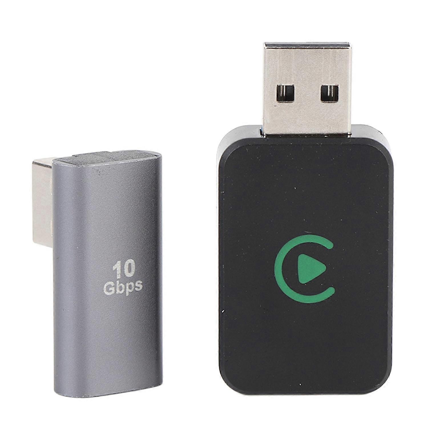 2 in 1 Wireless Adapter Dongle for Carplay Wired to Wireless USB Plug and Play for Android Auto Wire