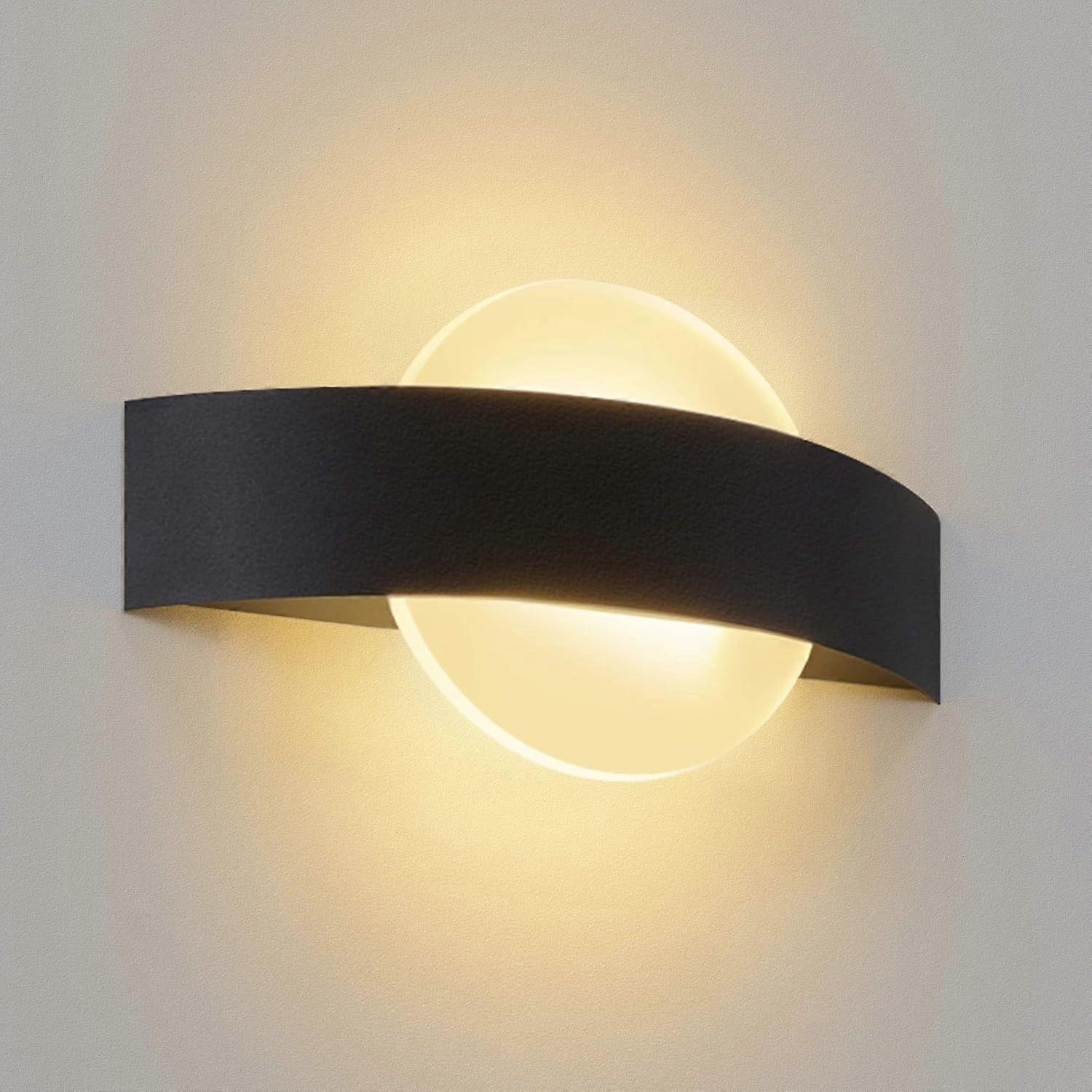 Metal Bracket Lighting, Energy Saving LED with Bright 4W Bulb for Indoor Use, Weather Resistant Design