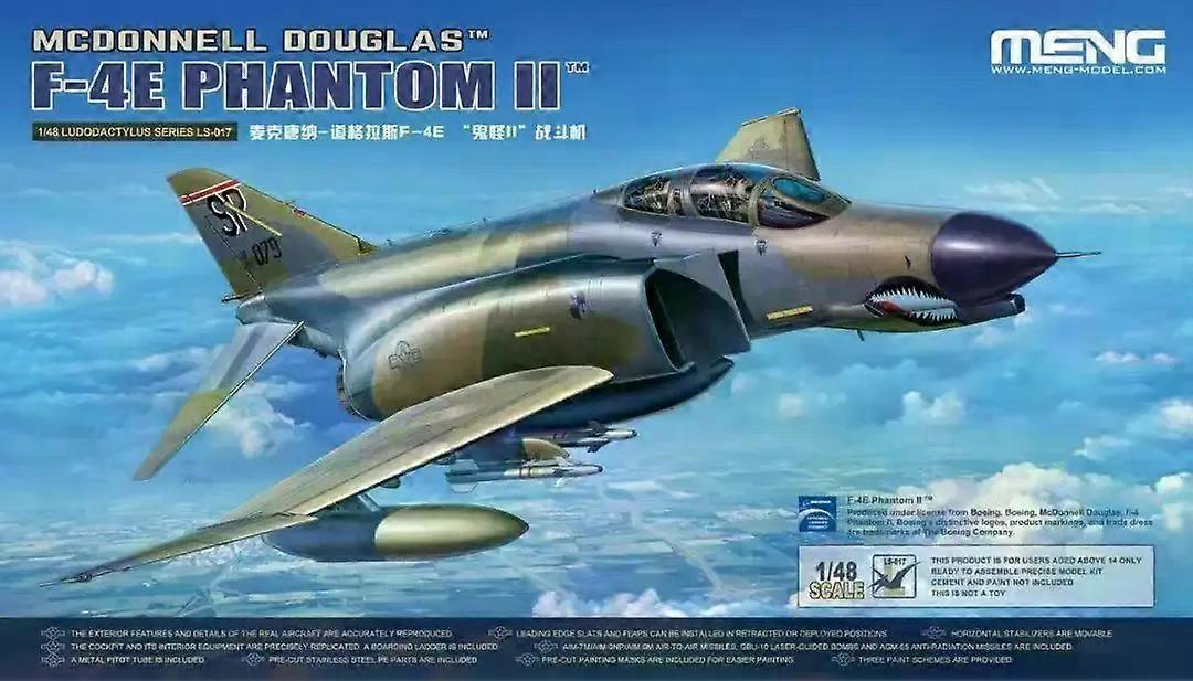 MENG LS-017 1/48 Scale McDonnell Douglas F-4E Phantom II Model Kit