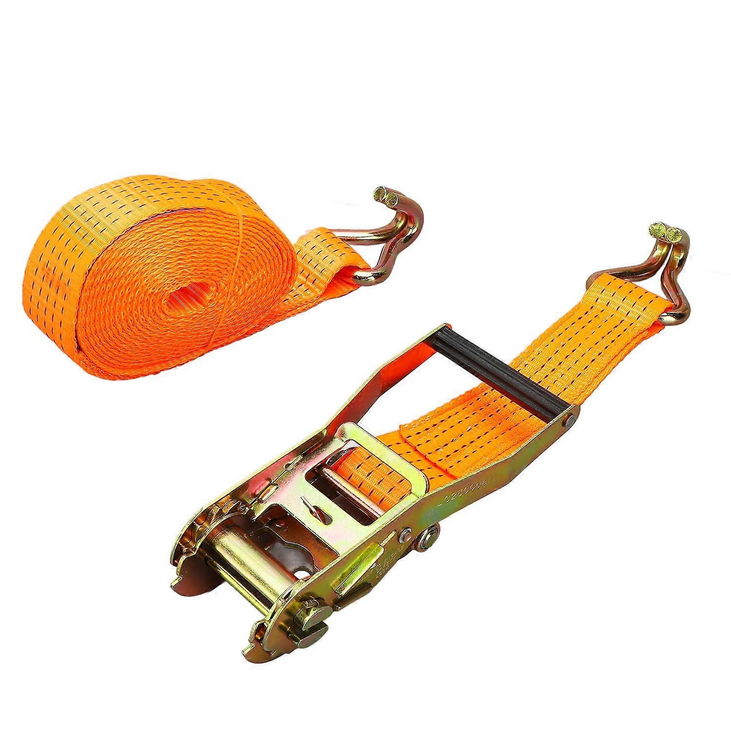 Ratchet Strap 5 Meters 5 Tons Heavy Duty Polyester Webbing Ratchet Strap For Heavy Truck