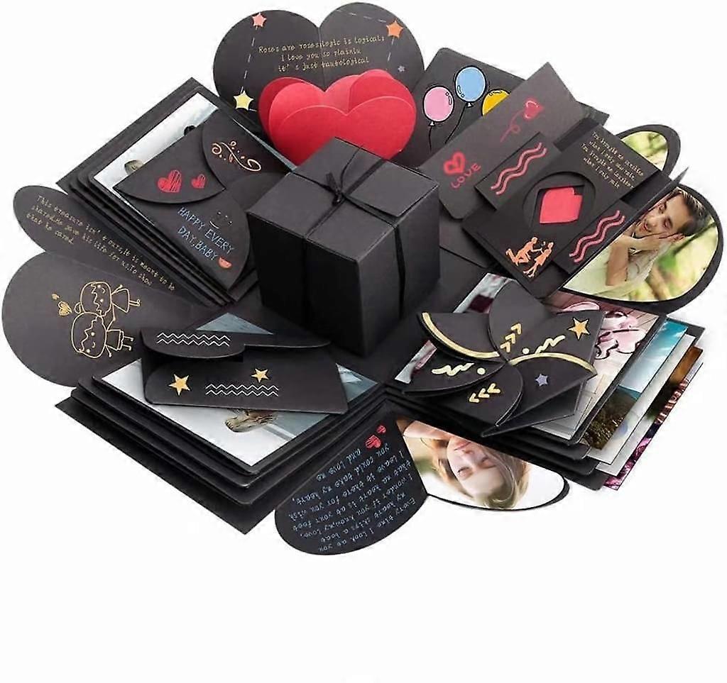 Creative Explosion Gift Box, Custom Scrapbooking Keepsake Storage