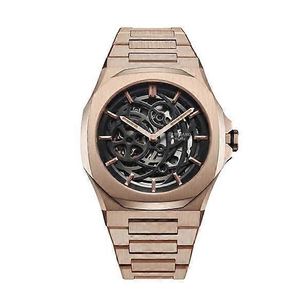 D1 Milano Skeleton Bracelet Mod. Rose Gold - Automatic Automatic