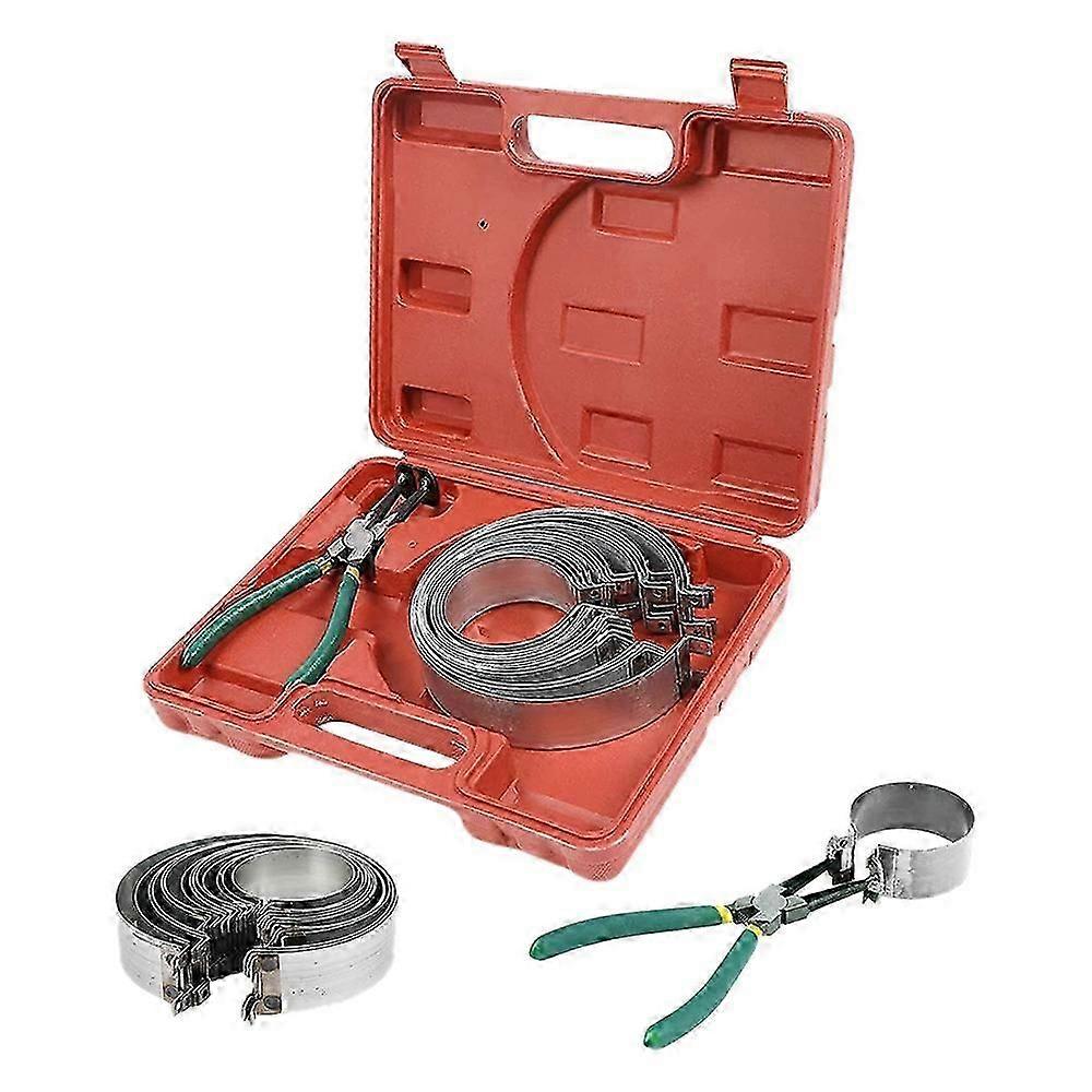 Car Engine Piston Ring Compressor Kit Piston Ring Removal Tool Belt Piston Pliers Auto Repair Tool