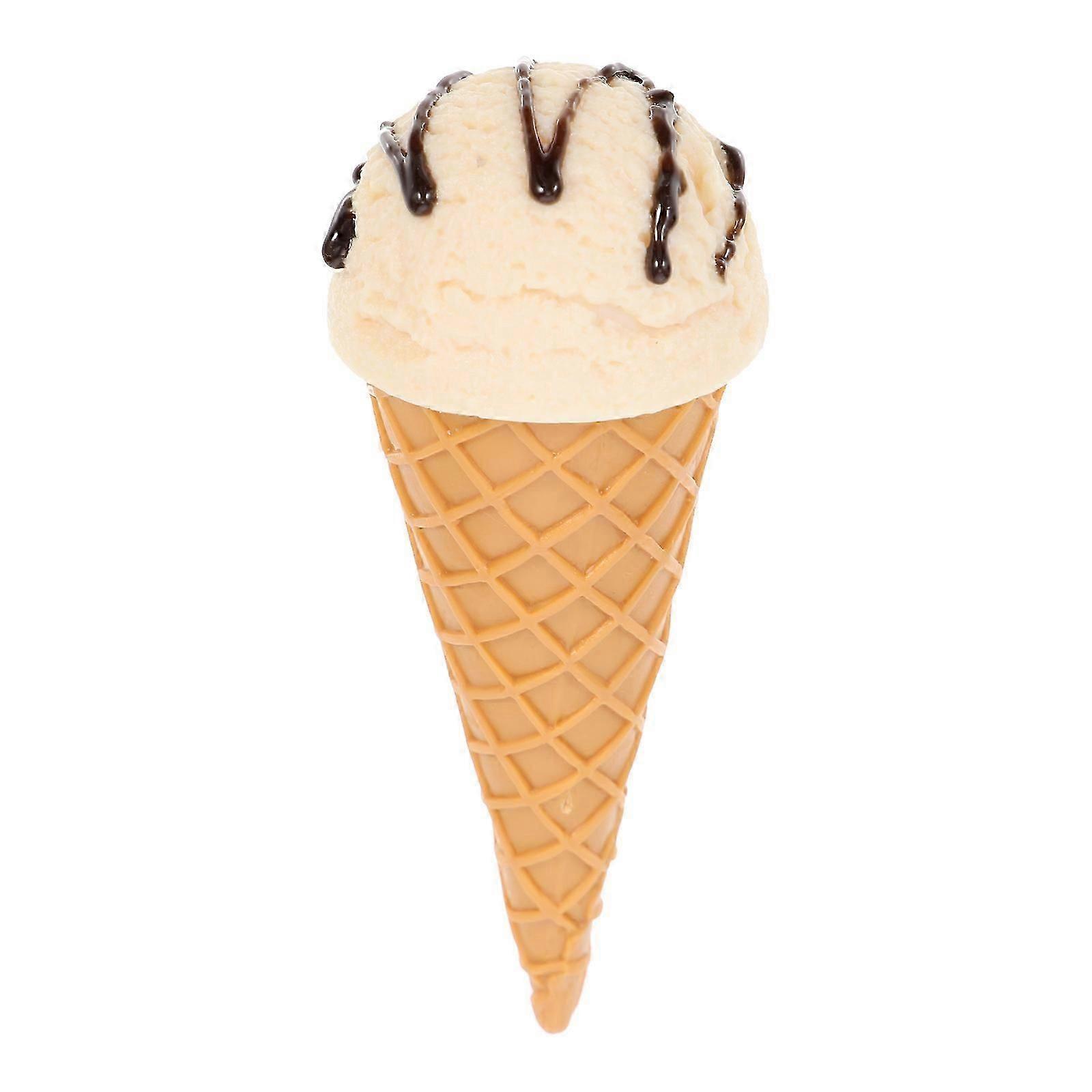 Ice Cream Toy Ice Cream Cone Toy Simulation Ice Cream Model Artificial Ice Cream Toy Shop Display Prop