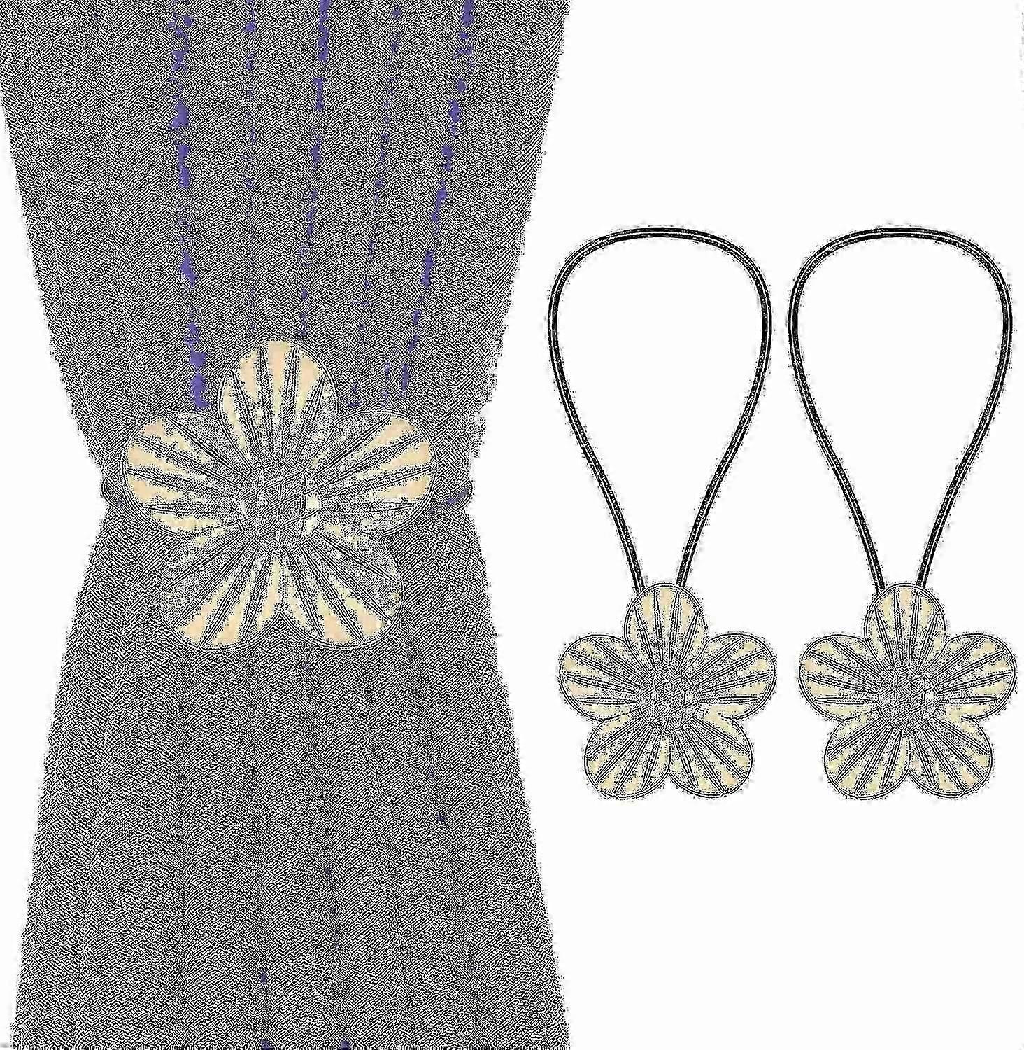 Två gardinremmar (guld)