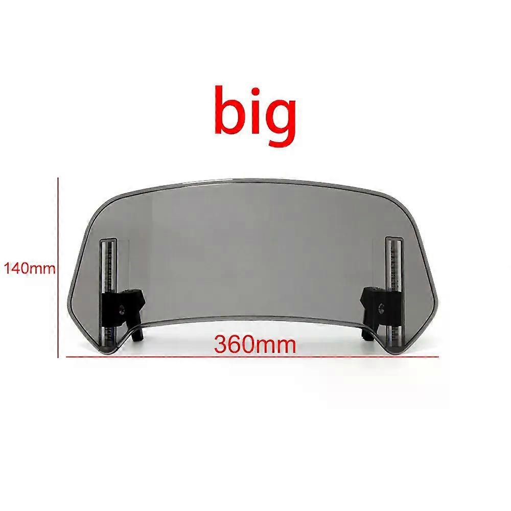 con Motorcycle Universal Modified Heightened Windshield Windshield Installed Moto Windshield Extension