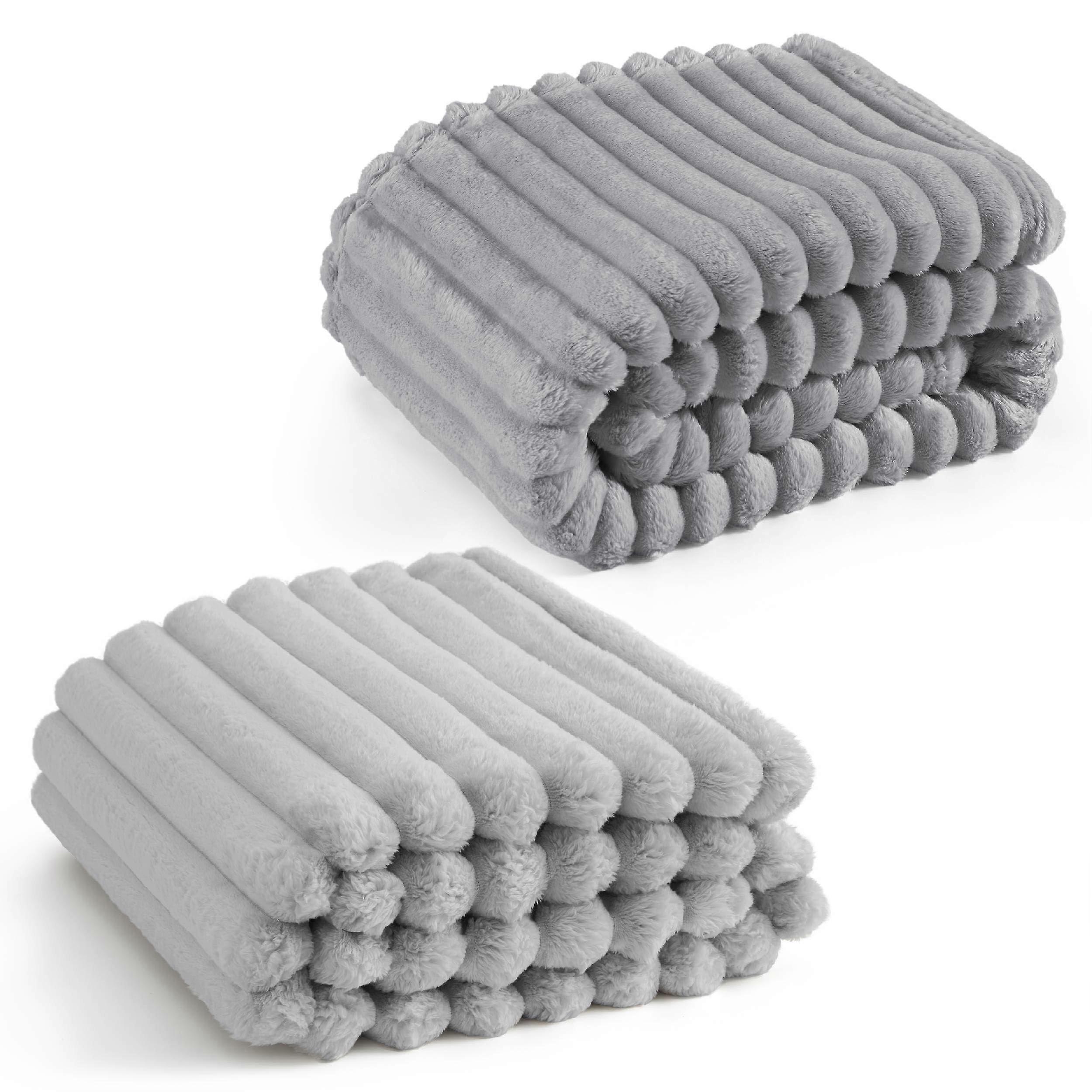 Blanket for Bed and Grey,66x90 Couch,Light Inches&60x80 Inches