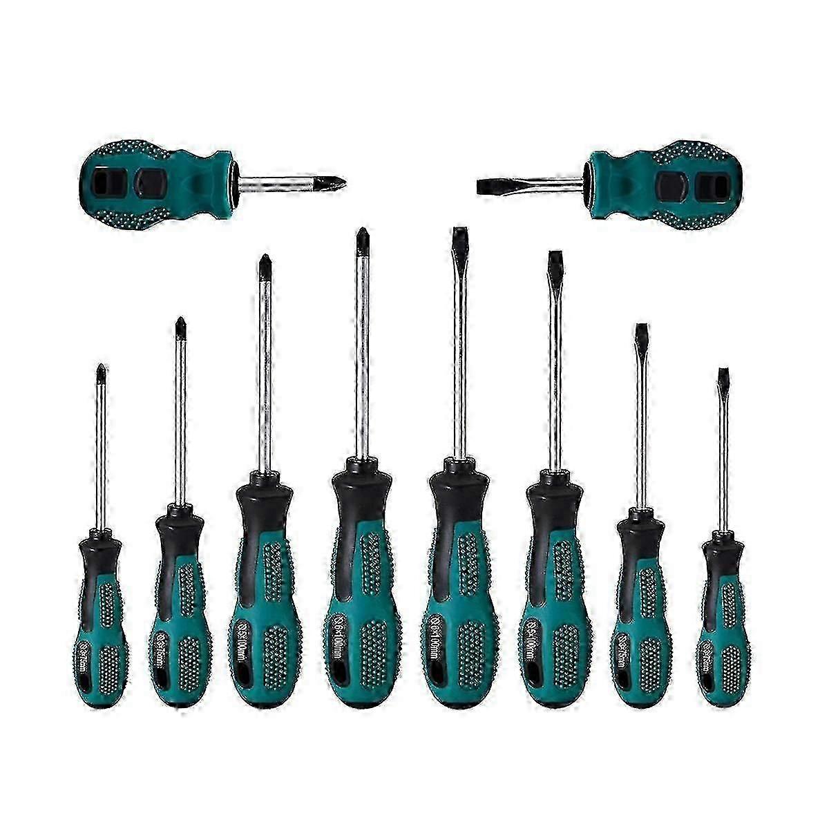 10-piece Screwdriver Set Hardware Tools Combination Set Electrical Maintenance Tools Edition Ab