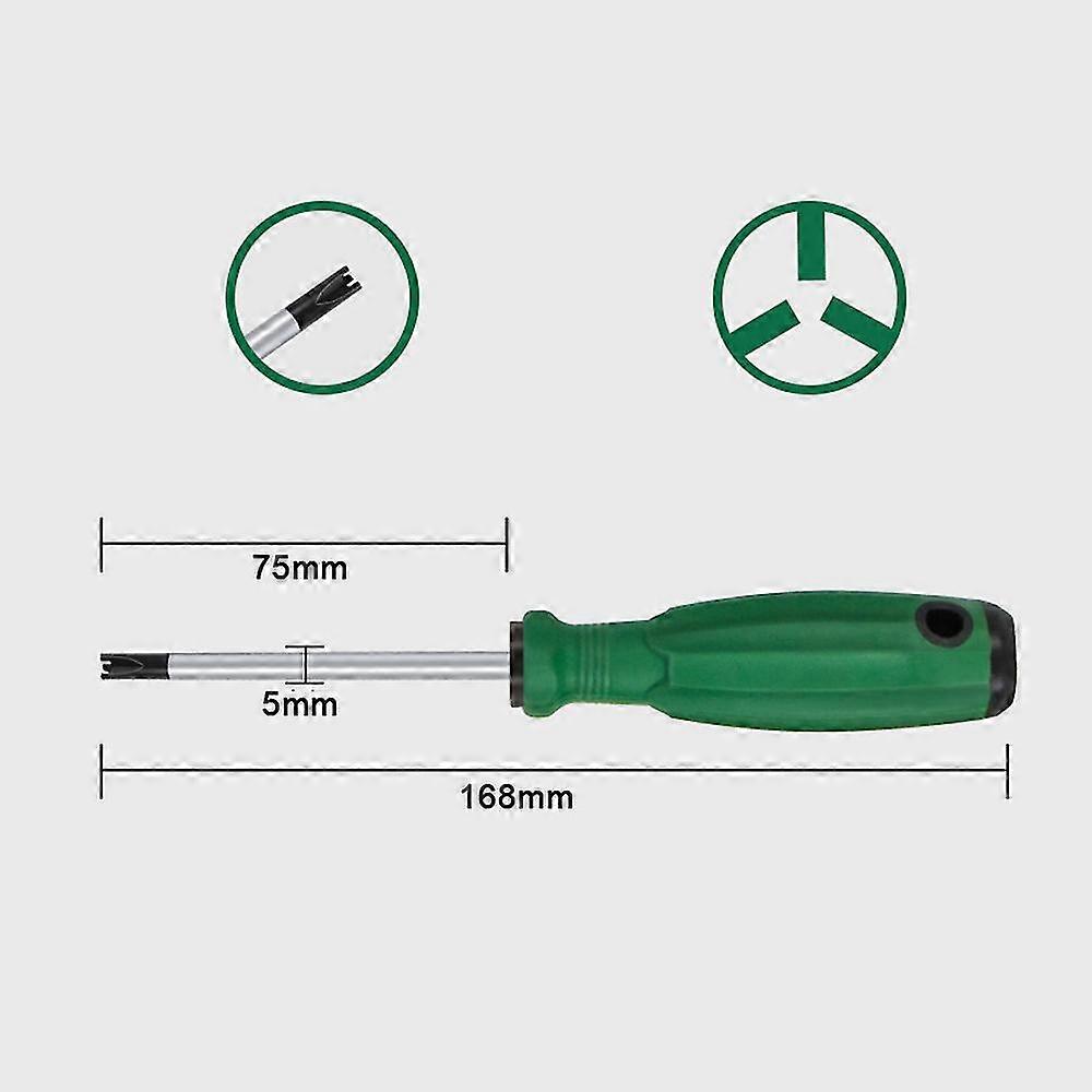 U/Y-Type Internal Cross Screwdriver Three Edge Strong Magnetic Driver Socket