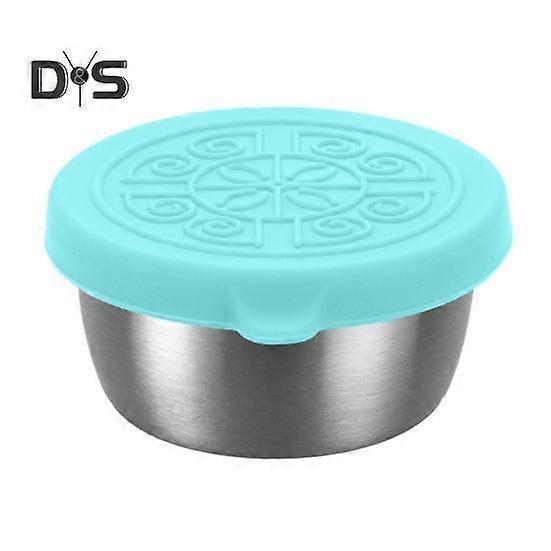 1 Set 40ml Large Capacity Sauce Cup Stackable Practical Camping Dinner Portable Salad Dressing Sauce Cup