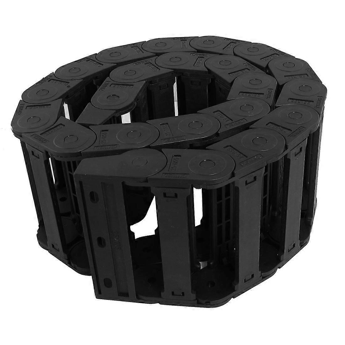 Qtqgoitem CNC Machine 25mmx103mm Semi Closed Cable Drag Chain Meter 1 Length (model: c20 e10 300 98f 8be)