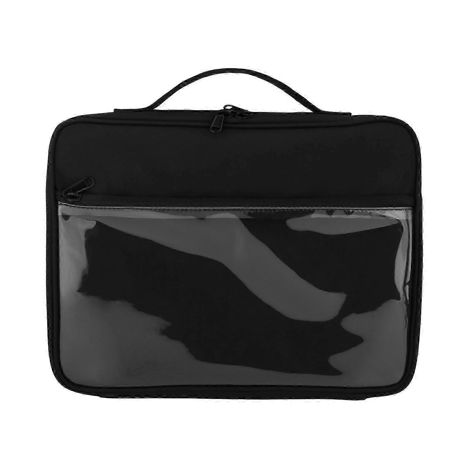 Enamel Pin Display Organizer with Trading Portfolio and Portable Storage Case for Badge Collector
