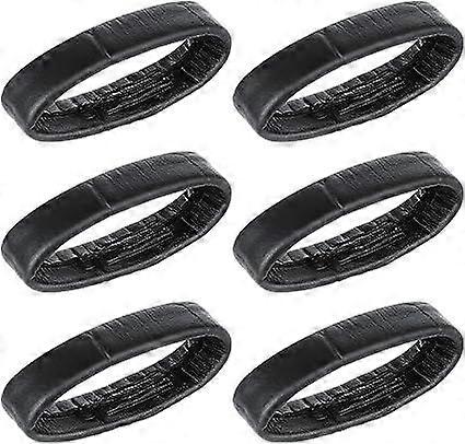 6 Pack Replacement Leather Watch Strap Buckles