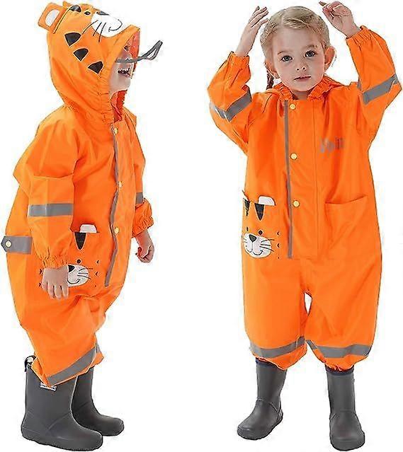 Enfants Imperméables (M) Imperméables à capuche Imperméable Costume De Pluie Poncho Veste Respirant Manches Longues Léger Respirant Vêtements pour Enfants Unisexe Filles Garçons 1 2 3 4 5