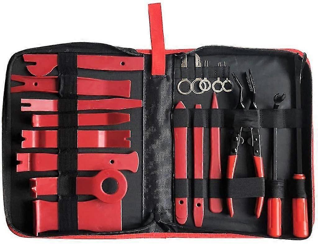19 Pieces Trim Tools, Difficult Auto Disassembly Tool With Clip Puller