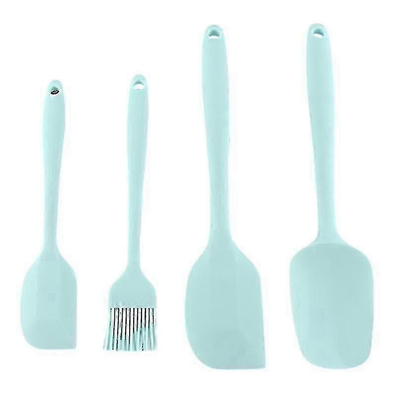 1 ensemble de spatule ensemble monobloc conception monobloc silicone crème farine gâteau ustensiles de cuisson ensemble pour