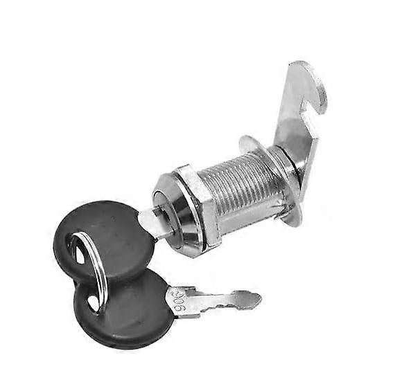 Cabinet Lock,Cam Lock, Mailbox Lock,Letter Post Lock,2PCS Box Cabinet Lock Letter Box(25mm)