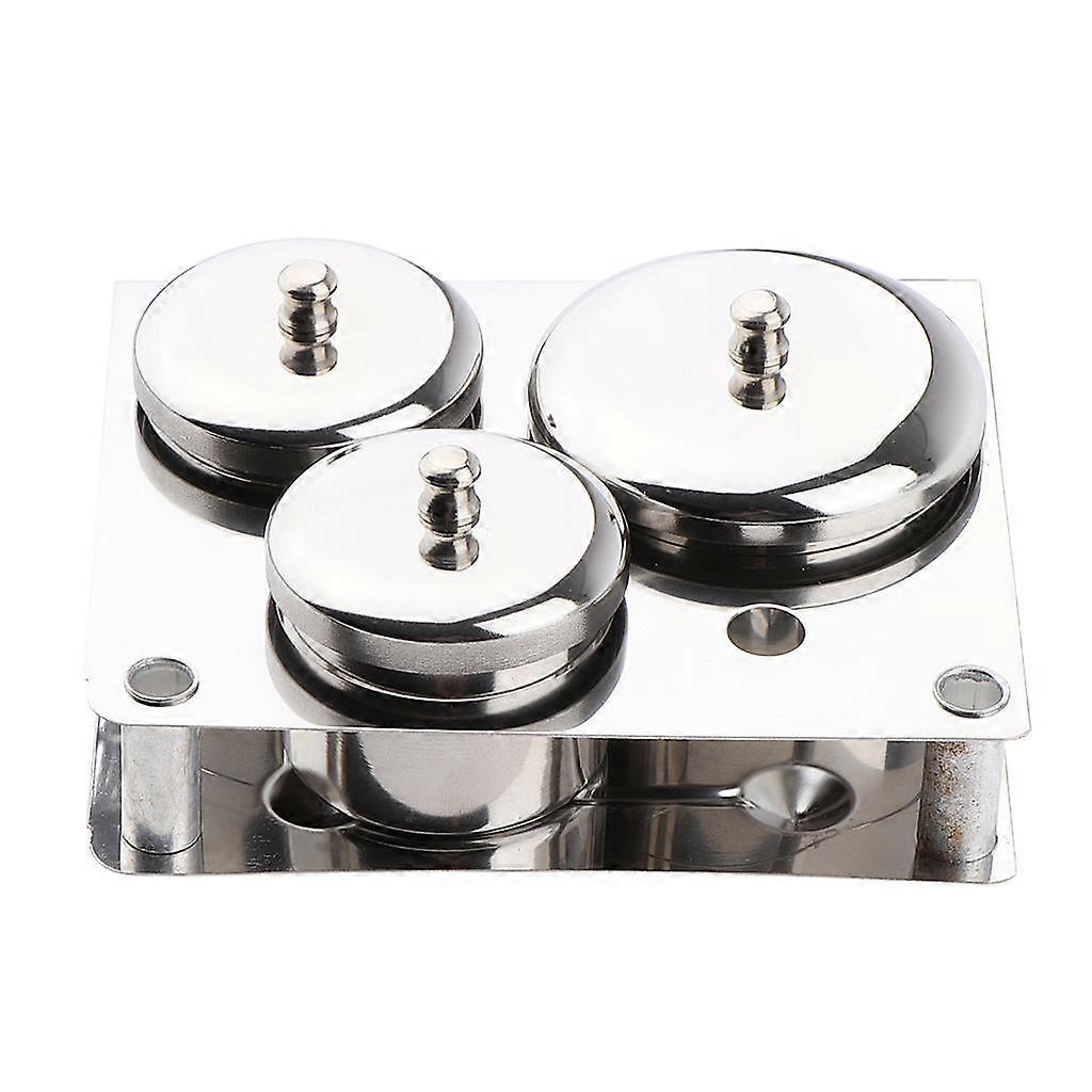 Tools Jar Container W/ 3 Cup Barbershop