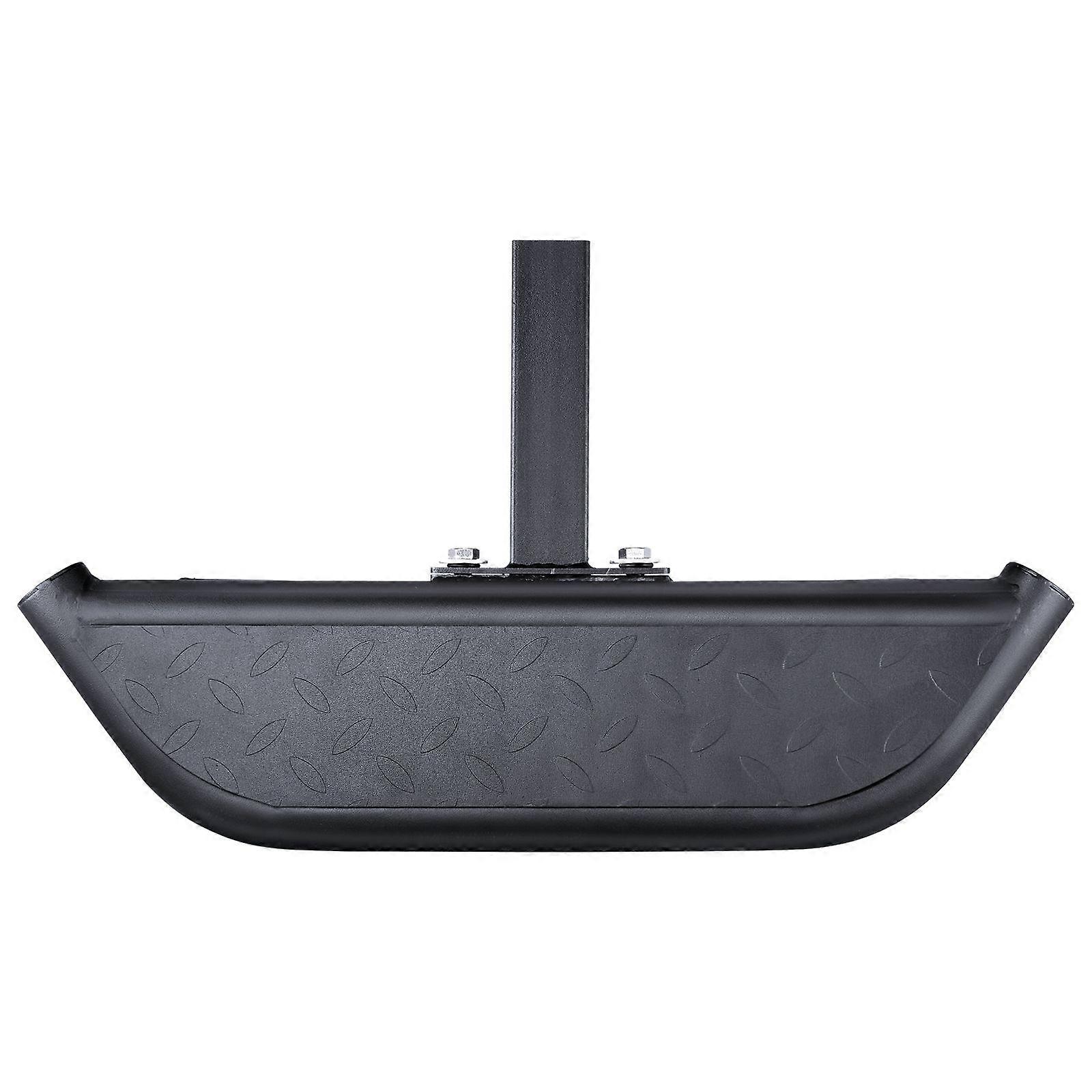 Hitch Step for 2 Inch Receiver, 350 LBS Load Capacity, Rear Bumper Guard Protector with Pin Lock and Stabilizer, for Truck, SUV, Pickup