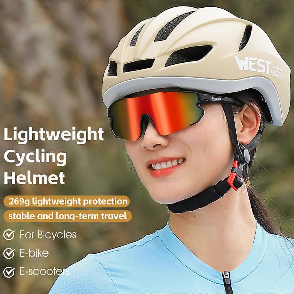 Atmungsaktiver Fahrradhelm Fahrradhelm Ultraleichter integrierter Fahrradhelm Sicherheitskappe Fahrradausrüstung