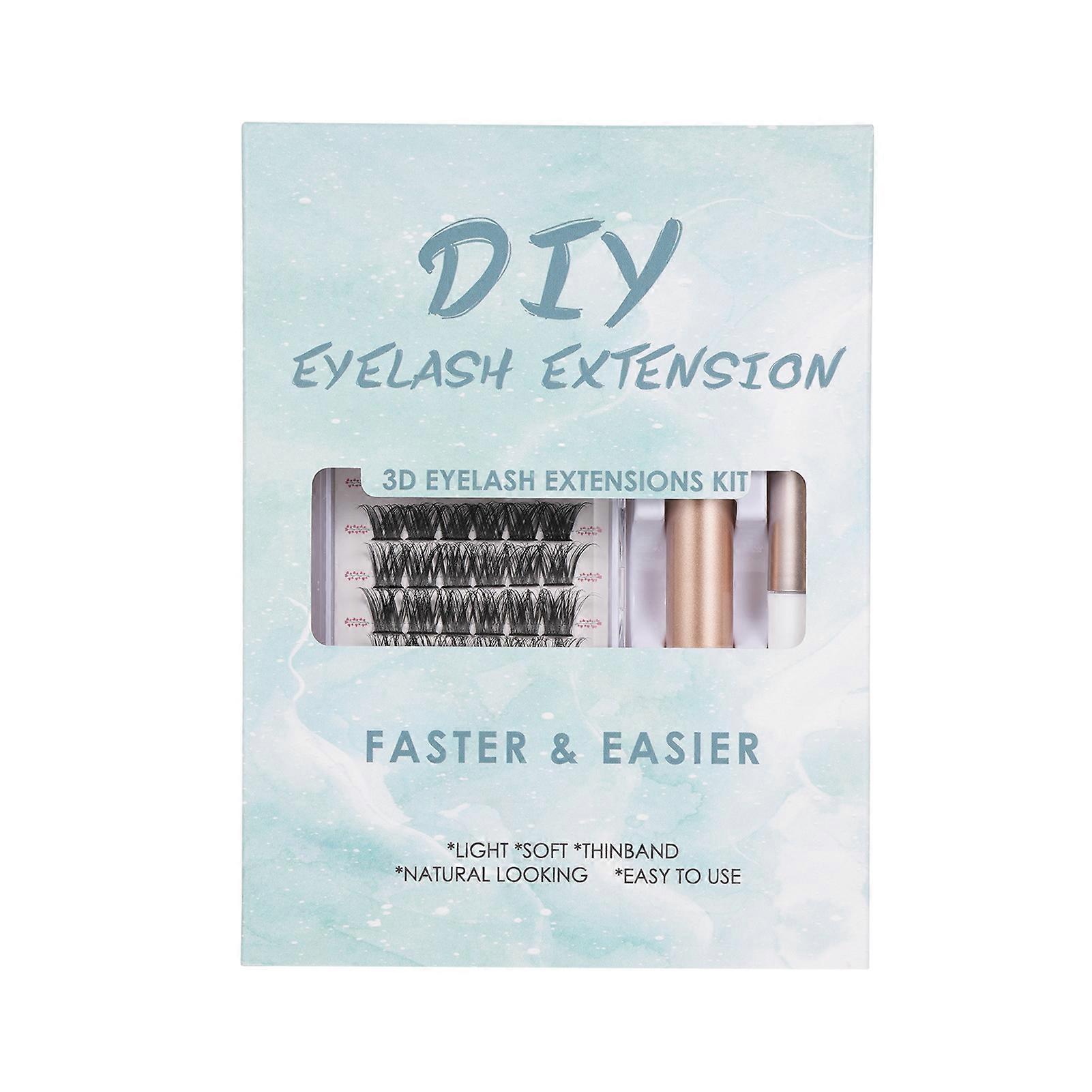 Eyelash Extension Kit Natural Thick False Lashes