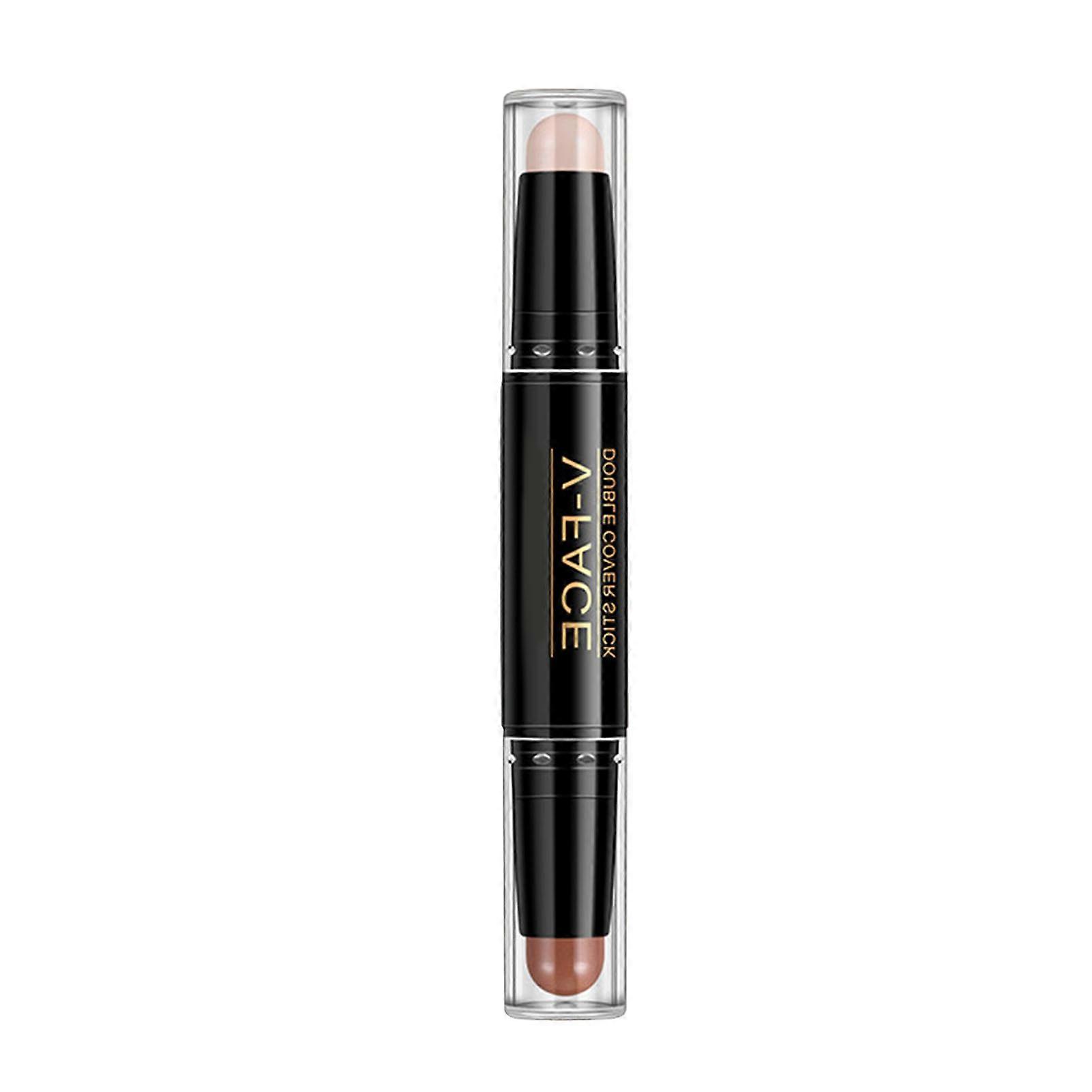 Highlighter Double Ended Waterproof Brightener Nourish Skin Highlighter Makeup Contouring Stick