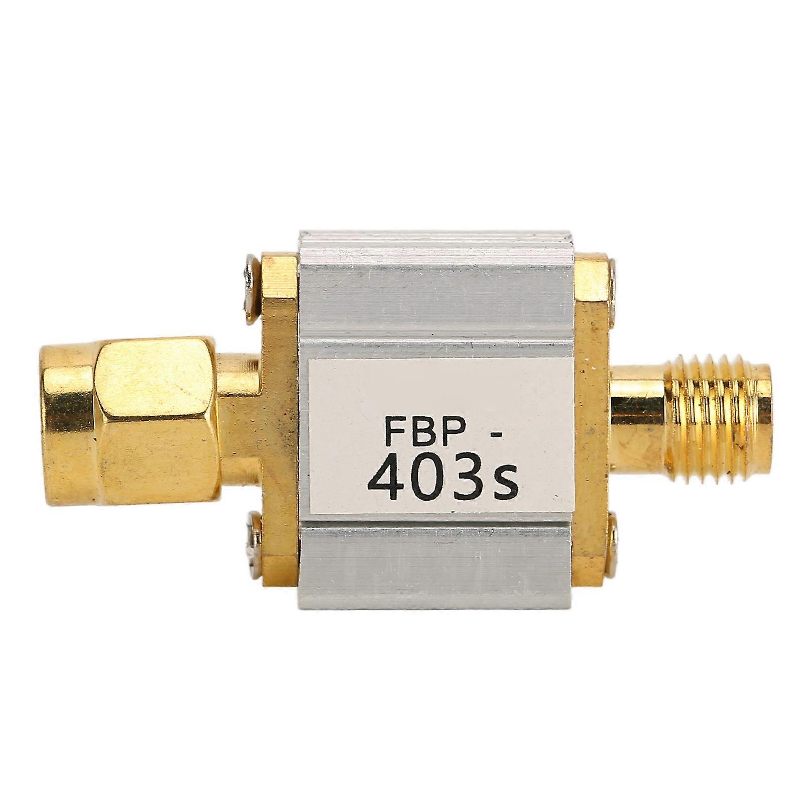 Band Pass Filter 1dB Bandwidth 4MHz Metal SAW Bandpass Filter for 403MHz Receiving Equipment
