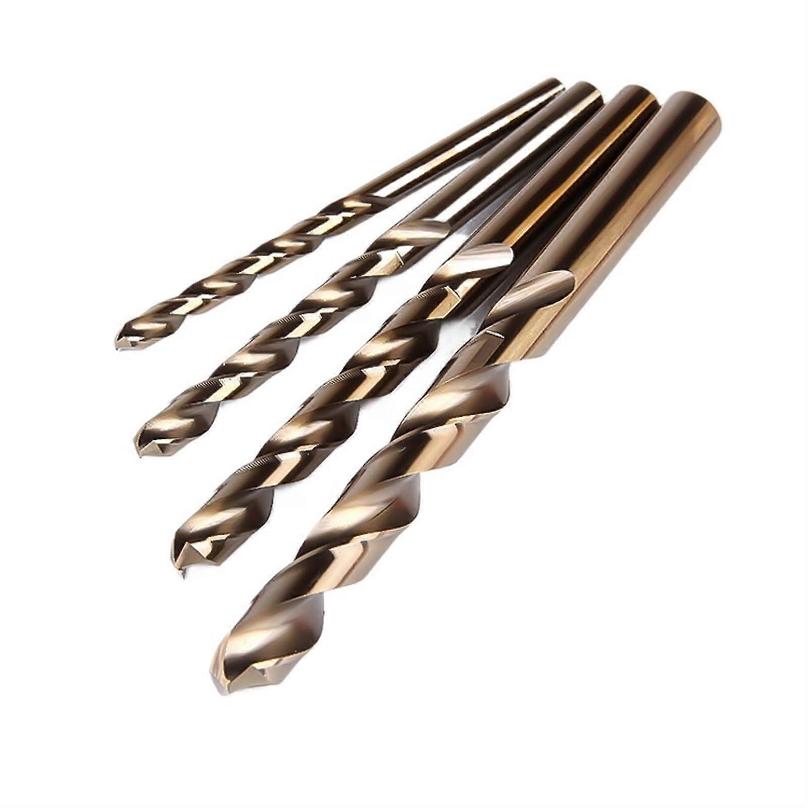 9.3mm Stainless Steel Cobalt HSS CO Fully Ground Straight Shank Twist Drill Bit for Metalworking - High Speed Steel 1Pc