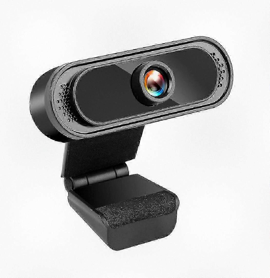 720p HD USB External Microphone and Webcam for Computer Use