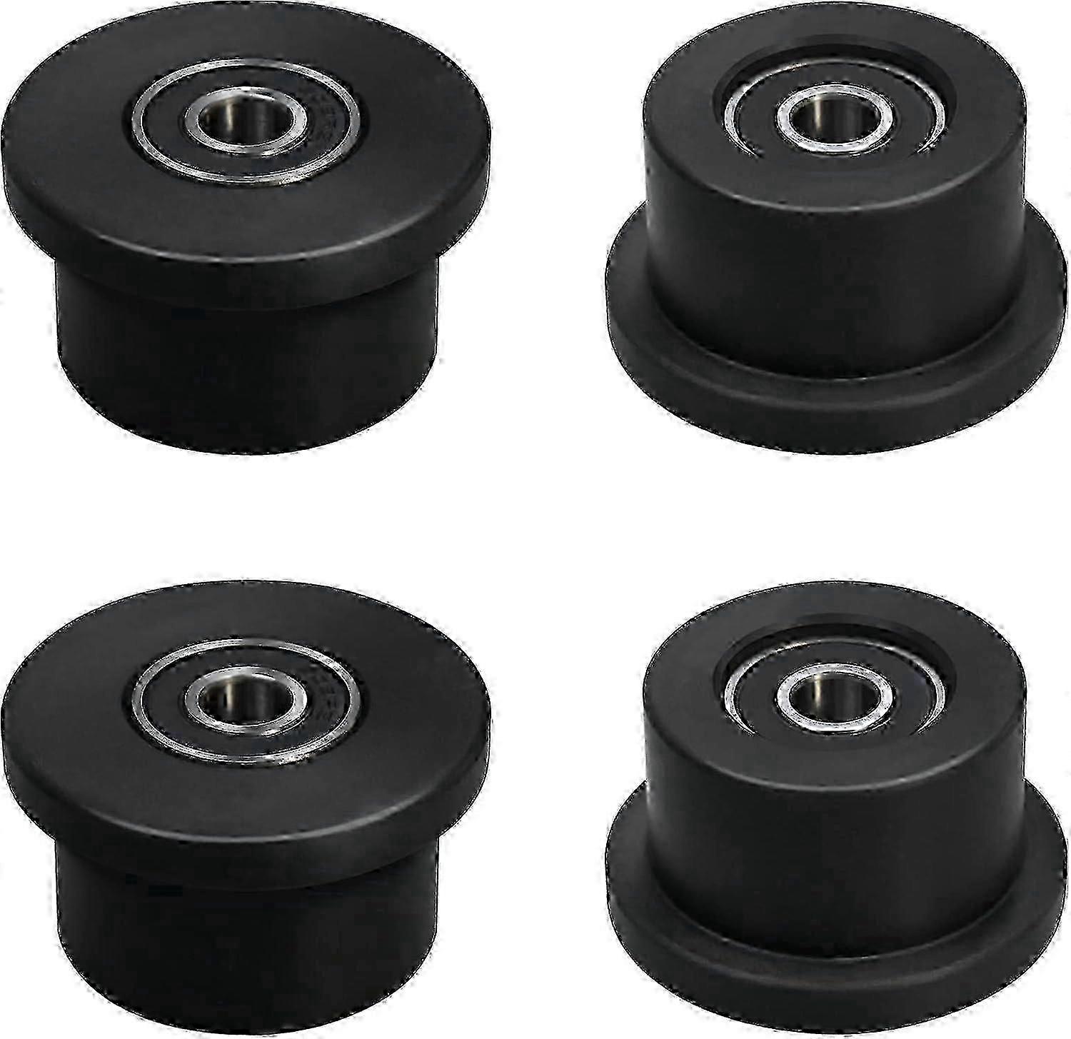 Total Gym Replacement Wheels/Rollers - Compatible with Models 1000 to 1900, Supreme, Gold, 4-Pack Wa