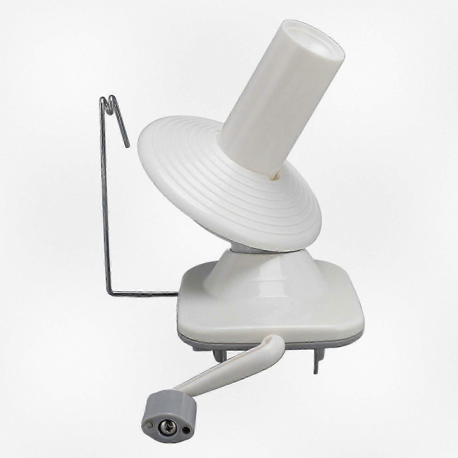 Lightweight Portable Hand Operated Yarn Ball Winder for DIY Crocheting, Low Noise Design Suitable for Various Yarn Types