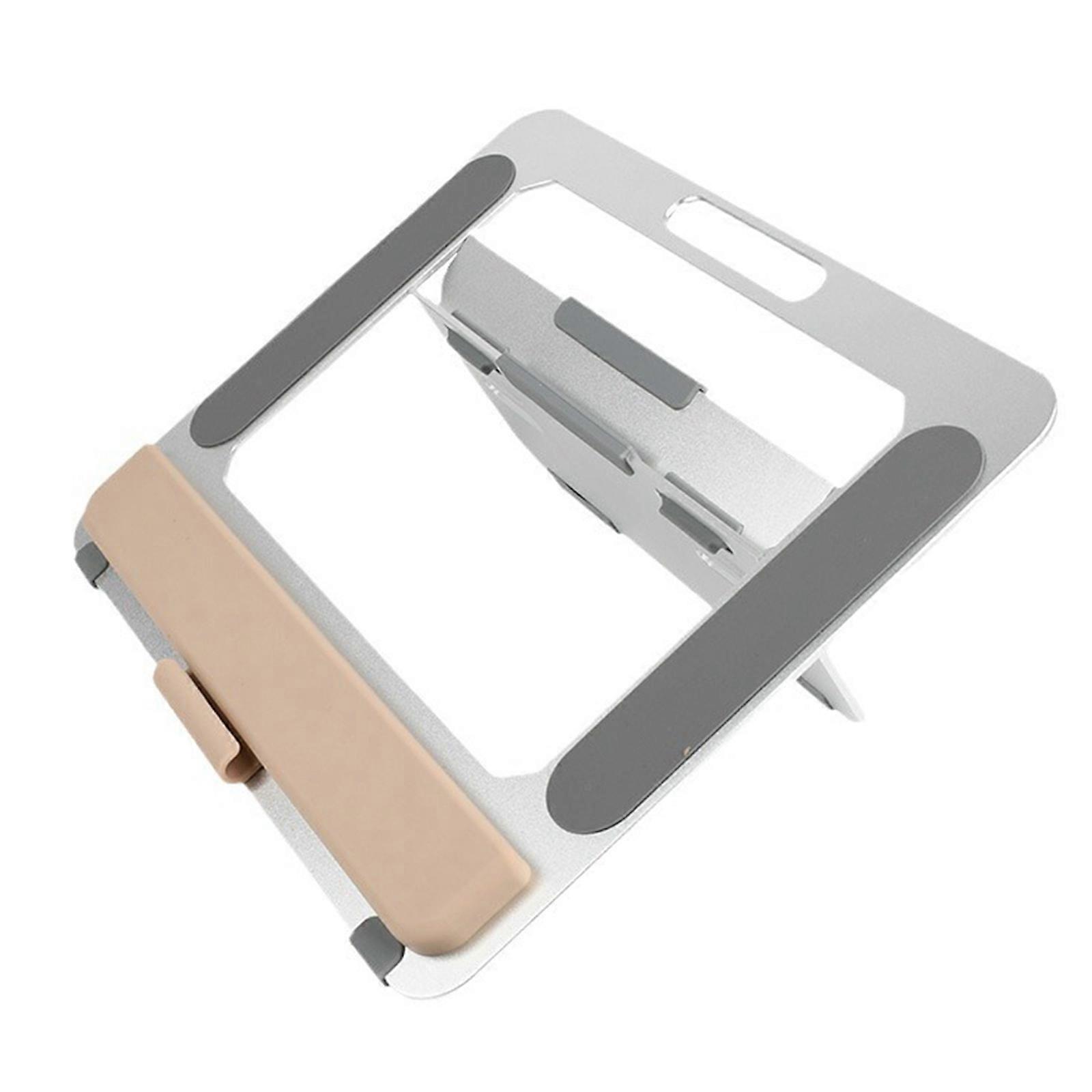 Vertical Laptop Stand Space Saving Adjustable Tablets Holde for Drawing Pad Other Devices Aluminum Desk Support Bracket