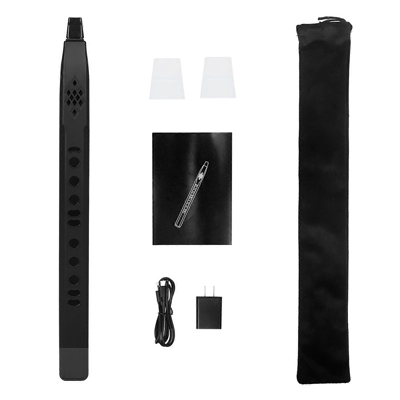 Saxophone Flute Recorder Electronic Flute Wind Instruments 13 Tones Removeable Nozzle Rechargeable Battery MIDI Connect
