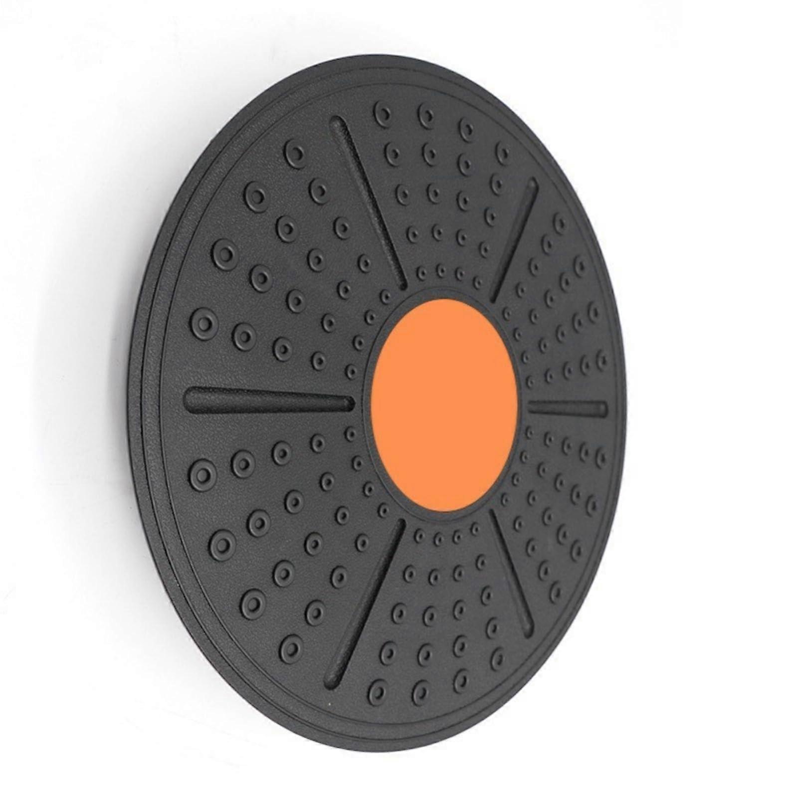 Wobble Board Balance Trainer for Core Training, Stability Board, Standing Exercises, Non-Slip Orange