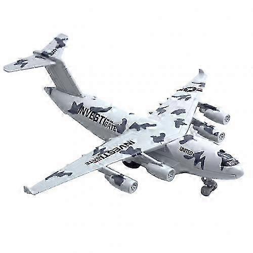 Pull Back Light Sound Aircraft Model of a C17 Transport Plane for Educational Purposes in Diecast Material