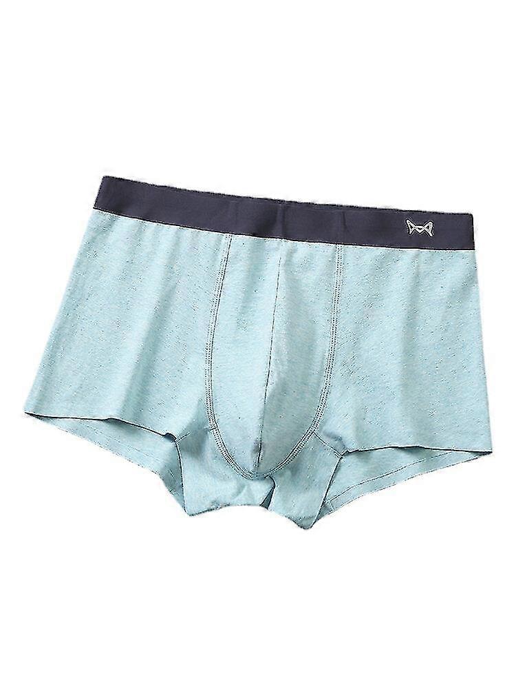 Multipack Men's Seamless U-convex Cotton Boxer Shorts - Solid Color Briefs Set Suitable for Various Brands