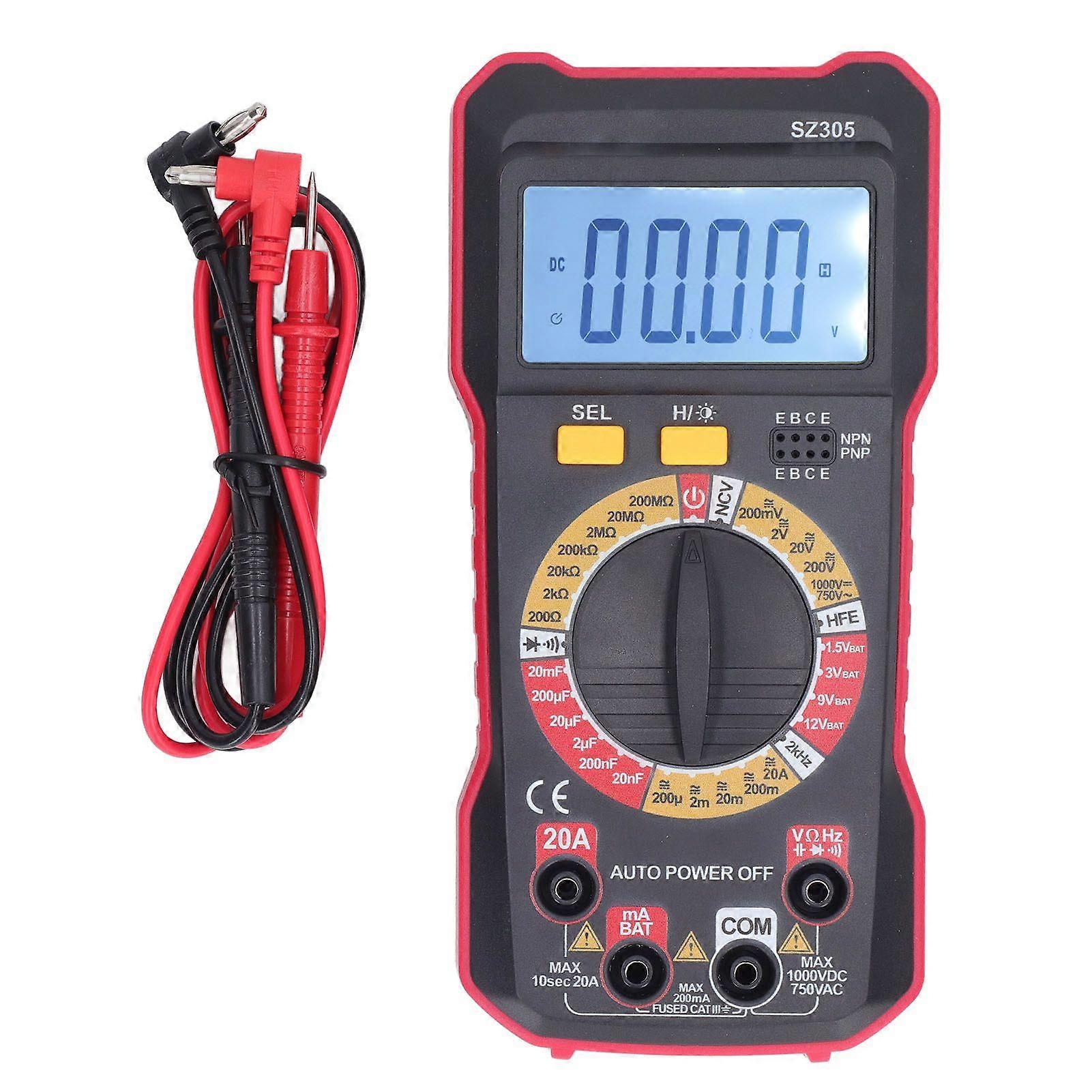 High quality  ANENG SZ305 digital multimeter high precision digital display