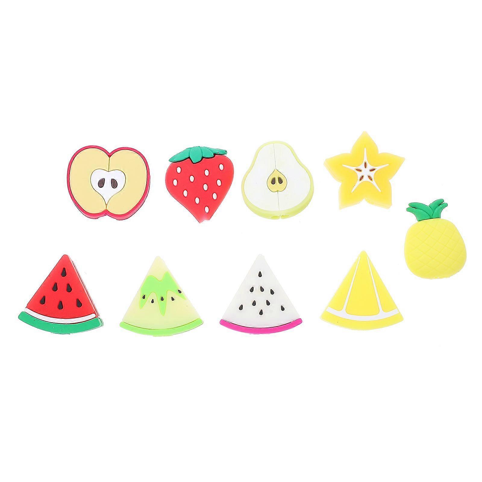 9Pcs Adorable USB Cable Plug Protector Data Line Protector Compatible for iPhone