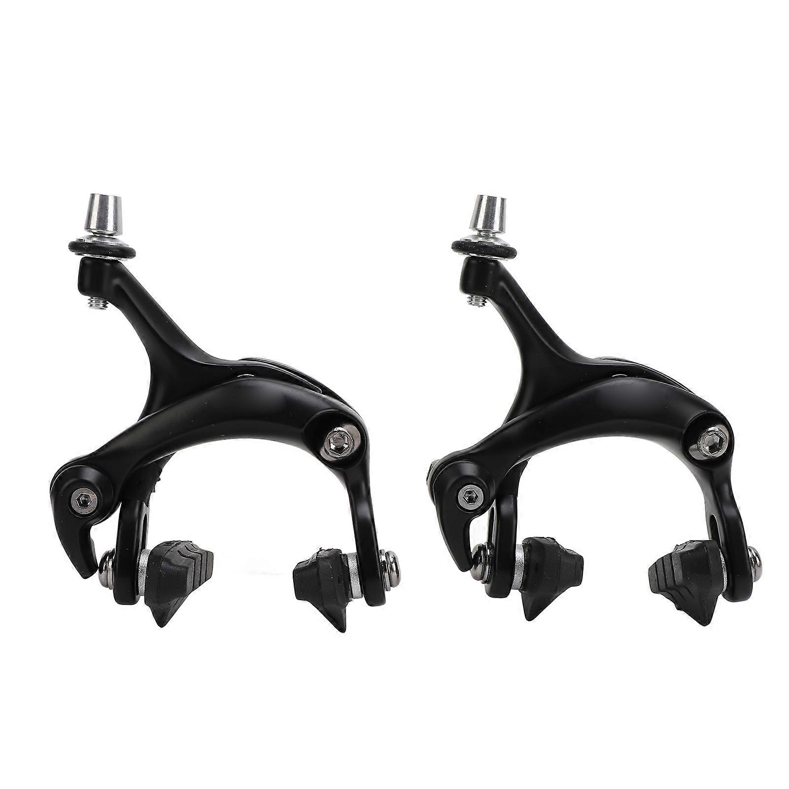 1 Pair Aluminum Alloy Cycle C Caliper Brake High Performance Enhanced Security for Fixed Gear Road Bikes
