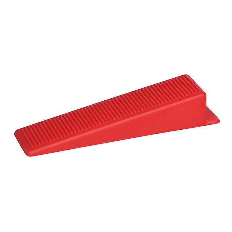 Tile Leveling Wedges, Pack of 100, Red, Tile Leveling System, Door and Window, Door Frame Installations, Plastic Tile Wedge, Tiler's Aid, Tools and A